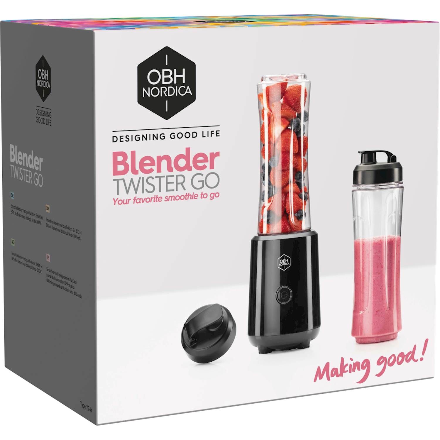 OBH Nordica Blender Twister Go 117253 - Billede 6