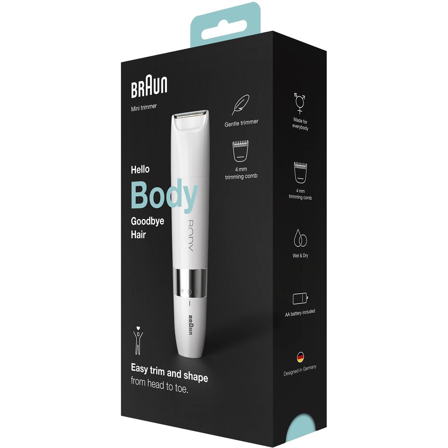 Braun Hårfjerning Body Trimmer BS1000 - Billede 7